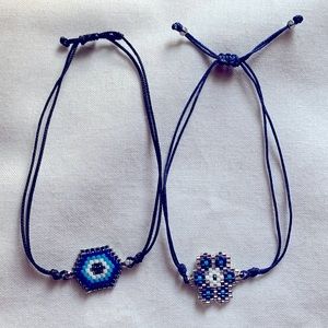 Evil eye bracelets